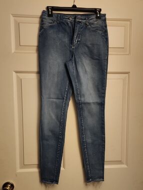 Grace & Lace Light Blue Skinny Jeans